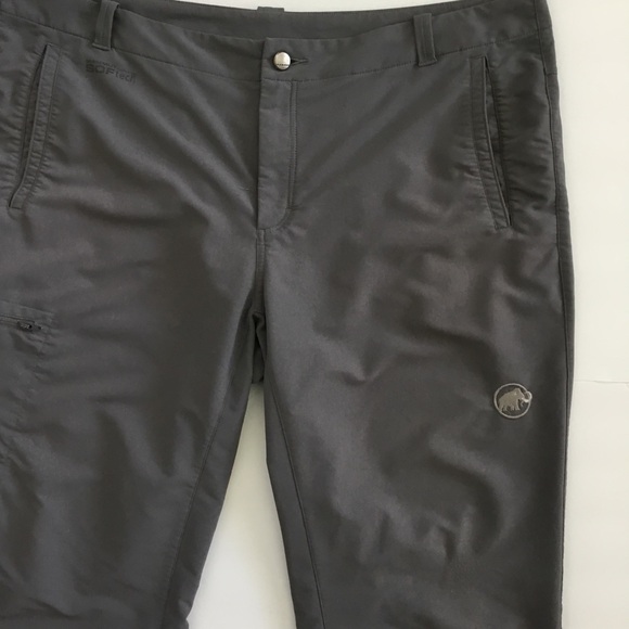Mammut Softech Pants Grey Size 42 Short - Picture 3 of 9
